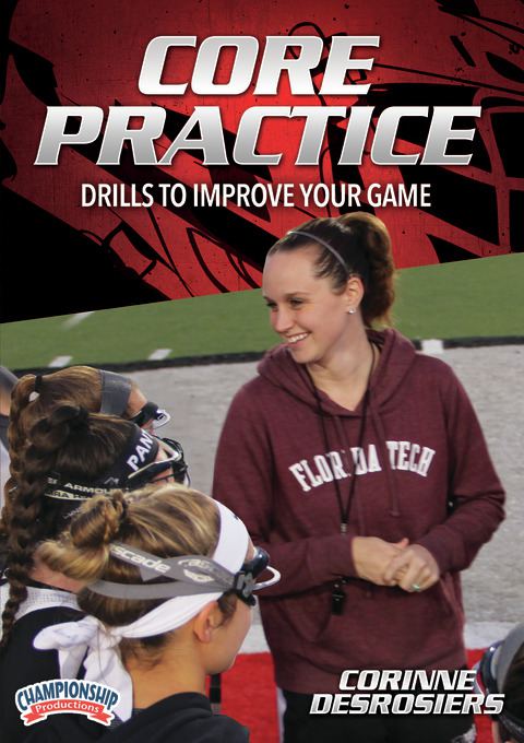 Corinne Desrosiers Practice Drills for Lacrosse 2-Pack                                                                          