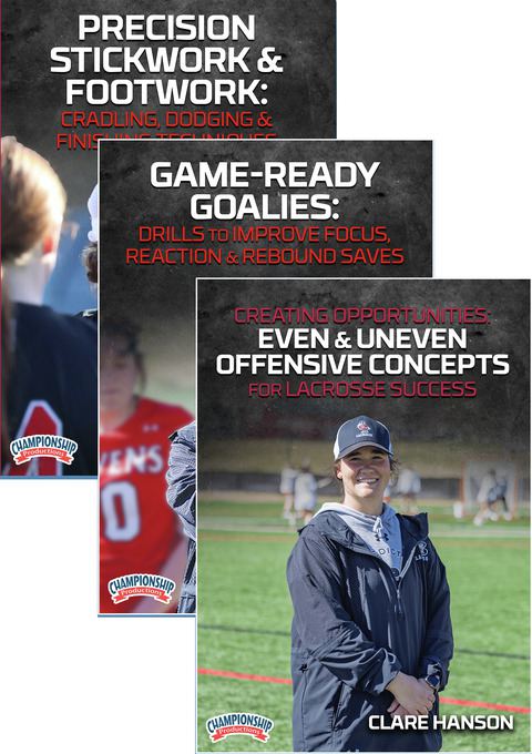 Clare Hanson Lacrosse Training 3-Pack                                                                                           