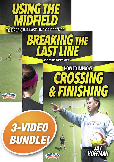Jay Hoffman's Attacking Soccer 3-Pack                                                                                           