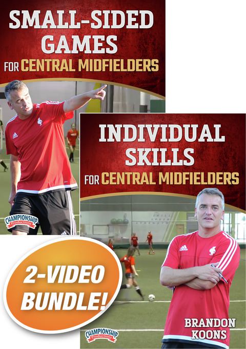 Drills for Central Midfielders 2-Pack                                                                                           