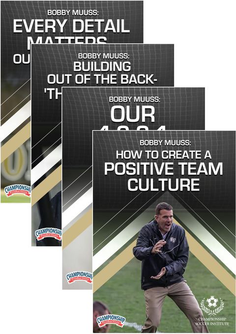 Bobby Muuss Soccer Coaching 4-Pack                                                                                              