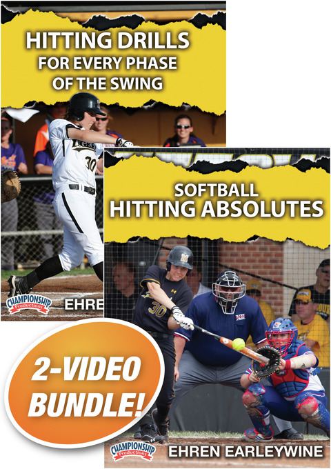 Hitting Mechanics and Drills for Softball 2-Pack                                                                                