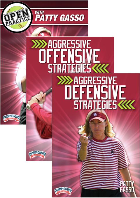 Patty Gasso Coaching Softball 3-Pack                                                                                            