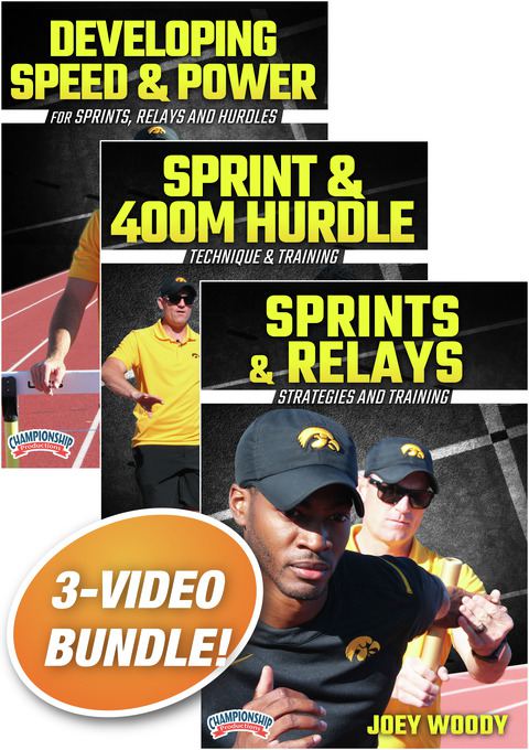 Joey Woody's Strategies and Training the Sprints 3-pack                                                                         