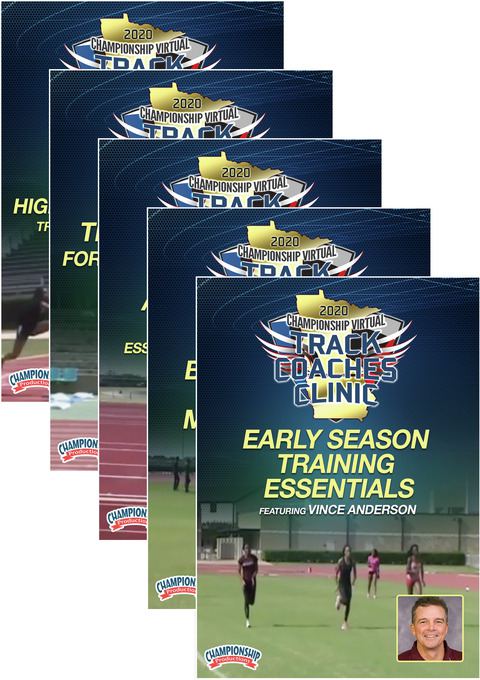 Vince Anderson Track & Field Training 5-Pack                                                                                    