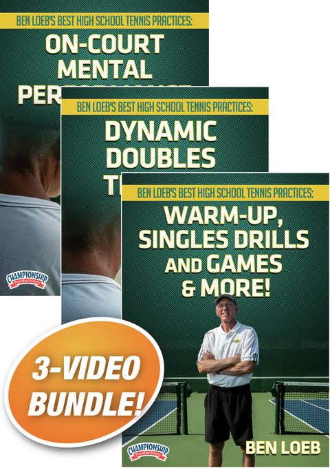 Ben Loeb's Best High School Tennis Practice 3-pack                                                                              