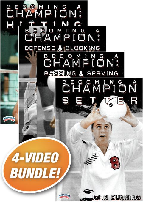 "Becoming a Champion" Volleyball Player Series                                                                                  