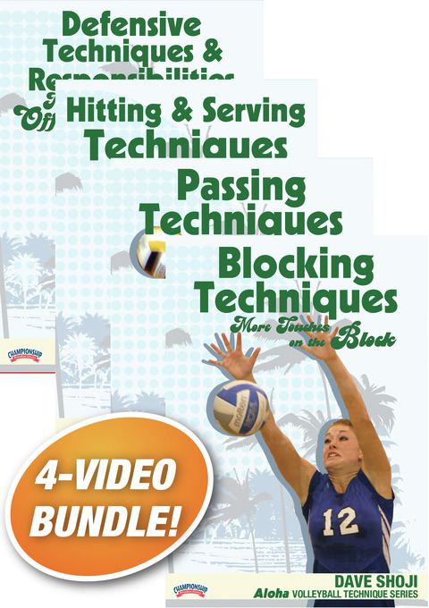 Dave Shoji's Aloha Volleyball Technique Series                                                                                  