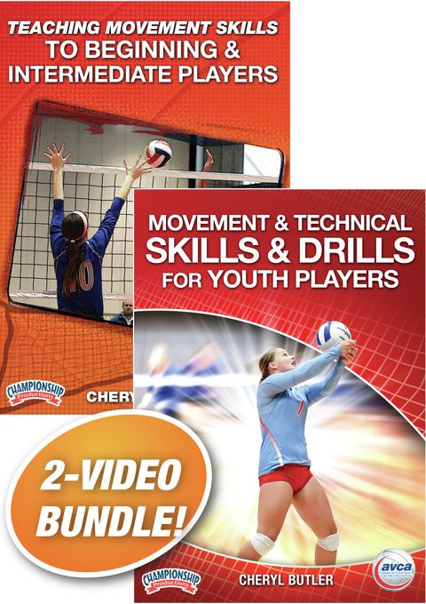 Cheryl Butler's Youth Volleyball 2-Pack                                                                                         