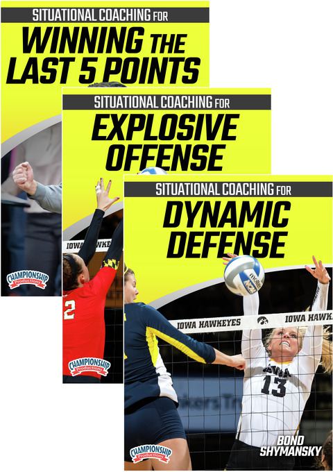 Situational Coaching for Volleyball 3-Pack                                                                                      