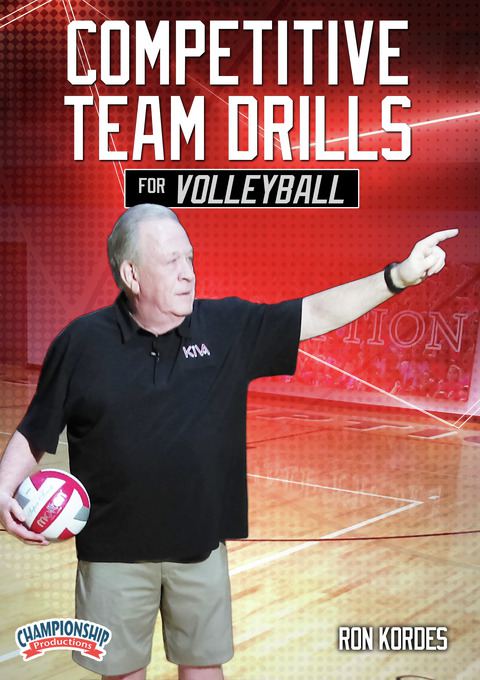 Competitive Team Drills for Volleyball                                                                                          