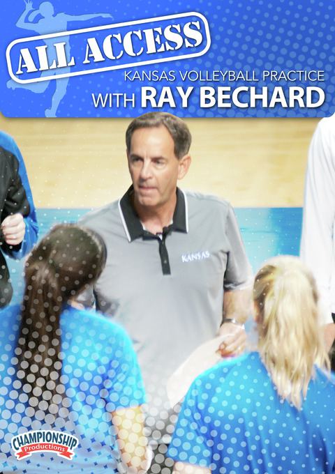 All Access Kansas Volleyball Practice with Ray Bechard                                                                          