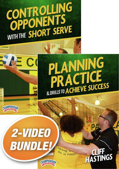 Cliff Hastings Coaching Volleyball 2-Pack                                                                                       