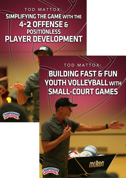 Tod Mattox: Youth Volleyball 2 Pack                                                                                             