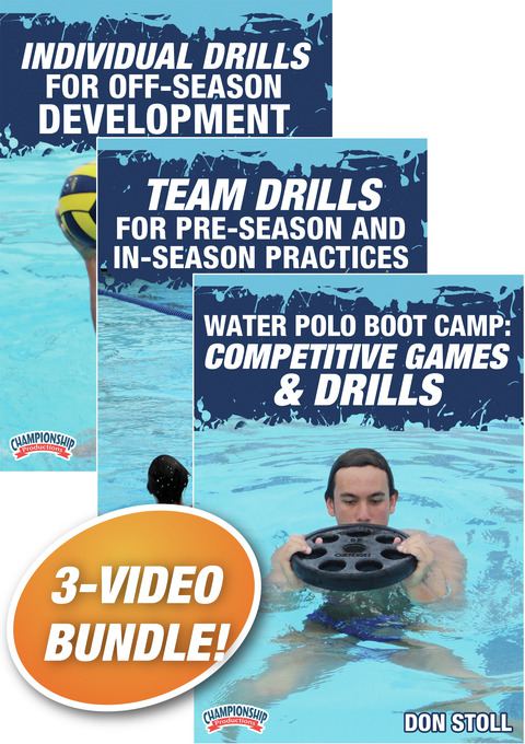 Coaching High School Water Polo 3-Pack                                                                                          