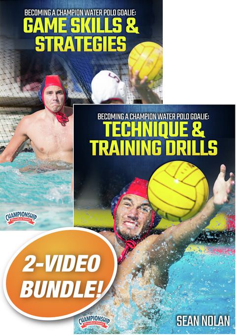 Becoming a Champion Water Polo Goalie 2-Pack                                                                                    