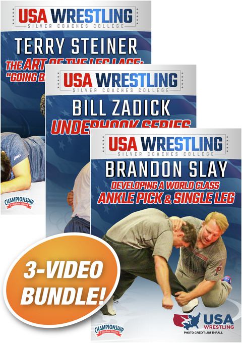 USA Wrestling Silver Coaches College 3-Pack                                                                                     