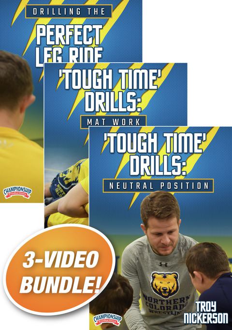 Troy Nickerson's Wrestling Drills 3-pack                                                                                        