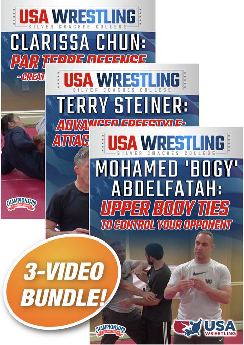 USA Wrestling Silver Coaches College 3-Pack                                                                                     
