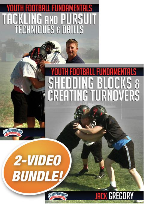 Youth Football Defensive Fundamentals 2-Pack                                                                                    
