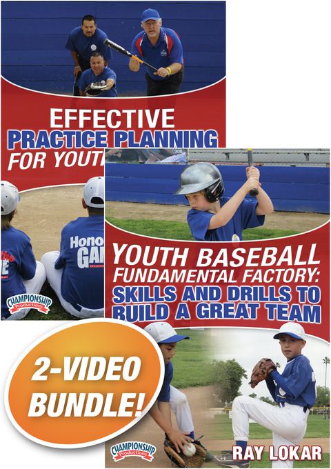 Ray Lokar's Fundamentals Factory and Practice Planning Set for Baseball                                                         