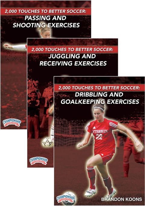 2,000 Touches for Better Soccer 3-Pack                                                                                          