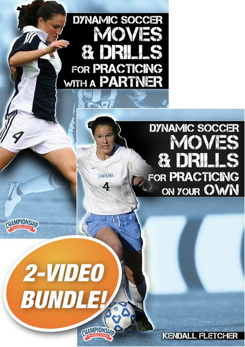 Kendall Fletcher's Soccer Moves and Drills for Youth 2-Pack                                                                     